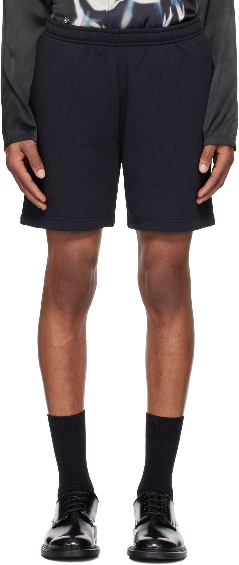 Шорти Acne Studios Fleece Shorts by Acne Studios чорний | CE0064-