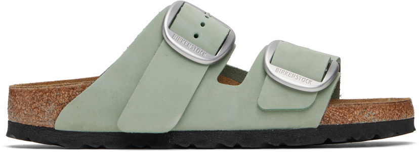 Кросівки та взуття Birkenstock Arizona Big Buckle Sandals Зелений | 1029311