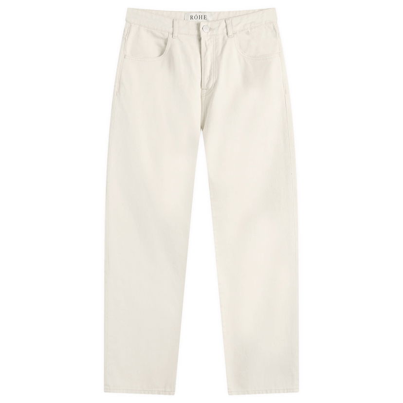 Джинси Róhe Relaxed Leg Jeans 30" білий | 314-31-038