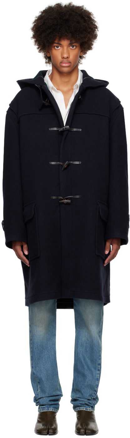 Пальто Maison Margiela Toggle Coat Синій | S50AA0153 M35230