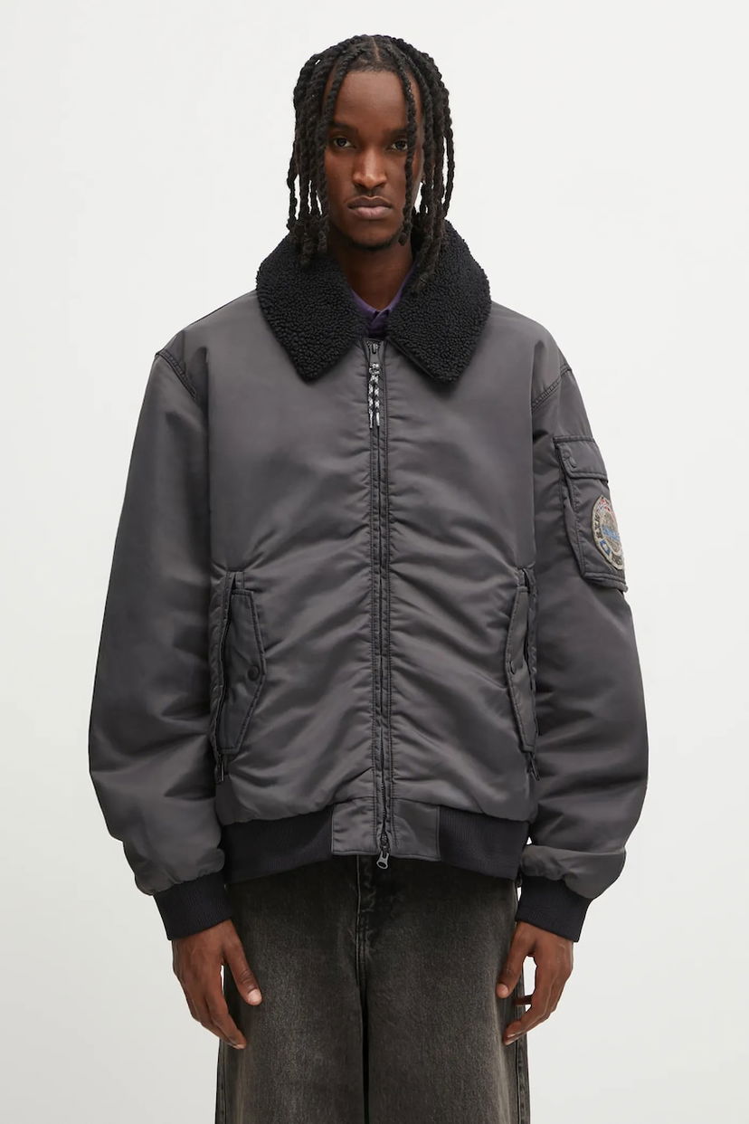 Куртка бомбер Napapijri Napapijri A-Nemes Bomber Jacket чорний | NP0A891X9411