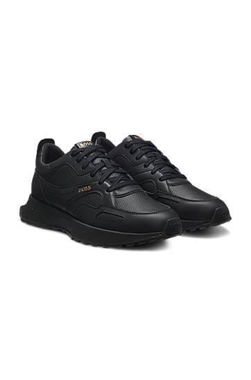 Аксесуари BOSS Waterproof GORE-TEX Polished Leather чорний | 50529520