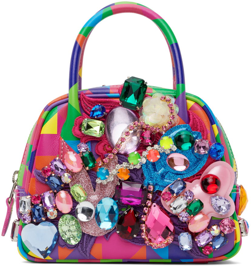 Сумочка Comme des Garçons Comme des Garçons Crystal-Cut Bag Різнокольоровий | GM-K202-051