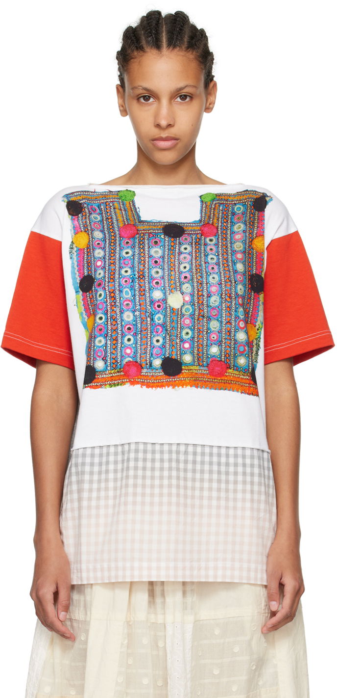 Футболка Comme des Garçons Comme Des Garçons Printed T-Shirt Різнокольоровий | TM-T001-051