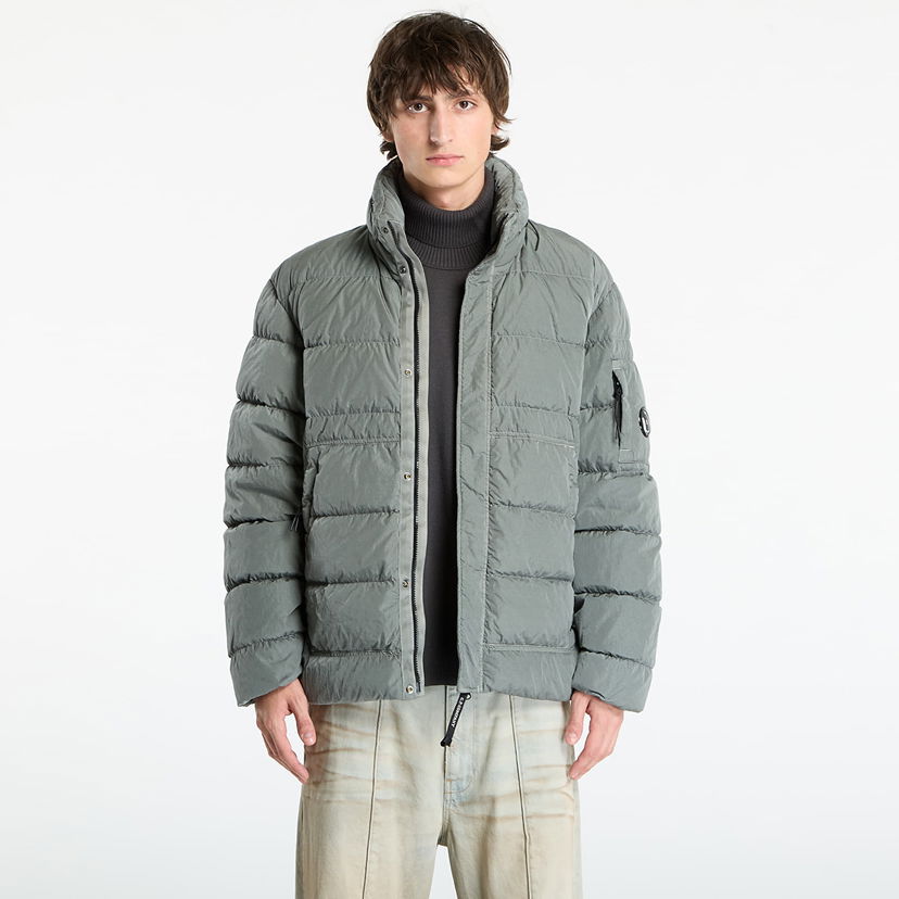 Пуховик C.P. Company Chrome-R Down Jacket Gunmetal Grey Сірий | 19CMOW012A005904G-921
