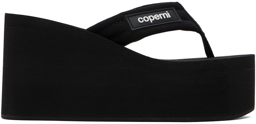 Одяг Coperni Coperni Wedge Sandals чорний | COPSH09440
