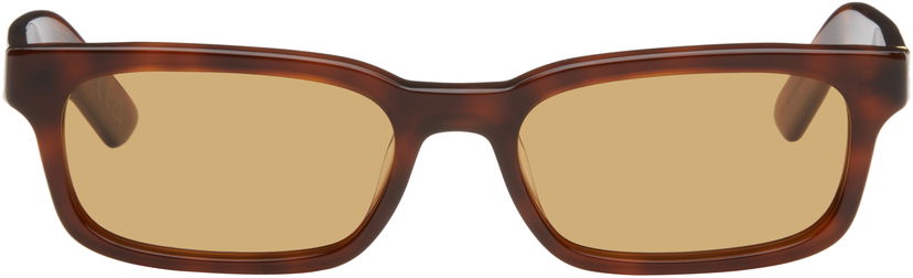 Сонцезахисні окуляри RETROSUPERFUTURE RETROSUPERFUTURE Gesto Square Sunglasses Коричневий | 1RA