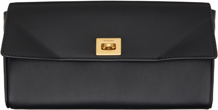 Гаманець Balenciaga Balenciaga Rodeo Continental Wallet чорний | 814112 2ABKX