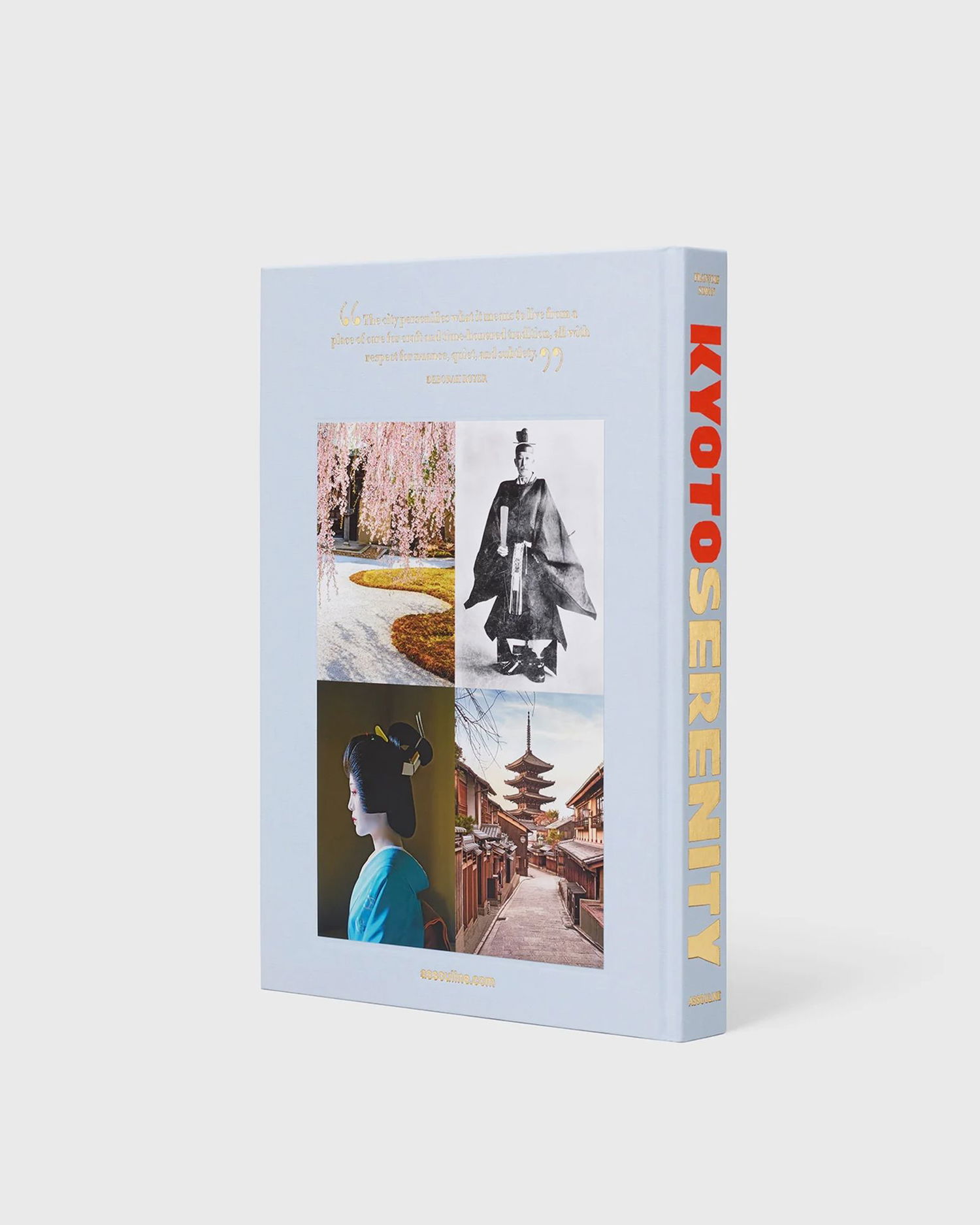 Книга і журнал ASSOULINE Art & Design Book Kyoto Serenity Синій | 9781649803528, 1