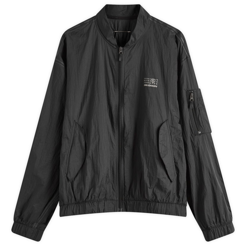 Куртка бомбер Maison Margiela MM6 x Salomon Sports Jacket, Size Large чорний | SH0AM0056-M35418-900