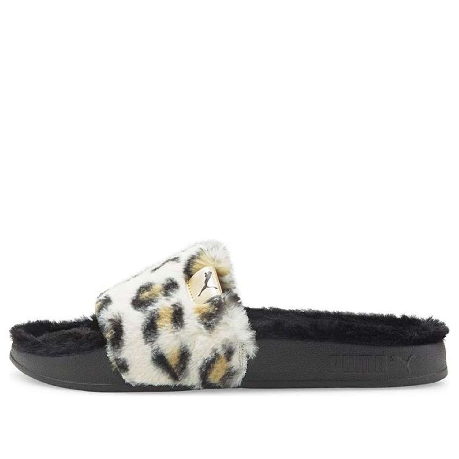 Кросівки та взуття Puma Leadcat 2.0 Faux Fur Leopard Slides Коричневий | 385804-01, 0
