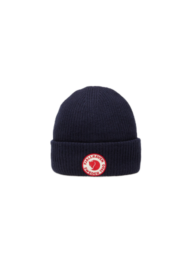 Шапка FJÄLLRÄVEN 1960 Logo темно-синій | F78142-555