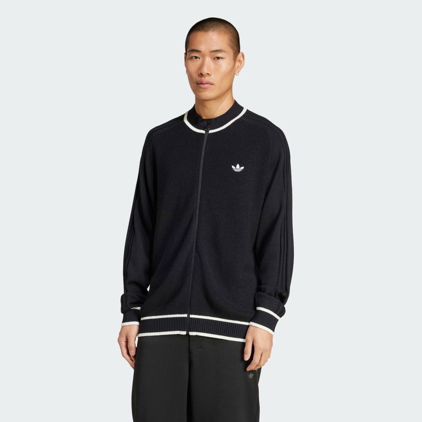 Cветр adidas Performance Premium Full-Zip Sweater чорний | JD3403