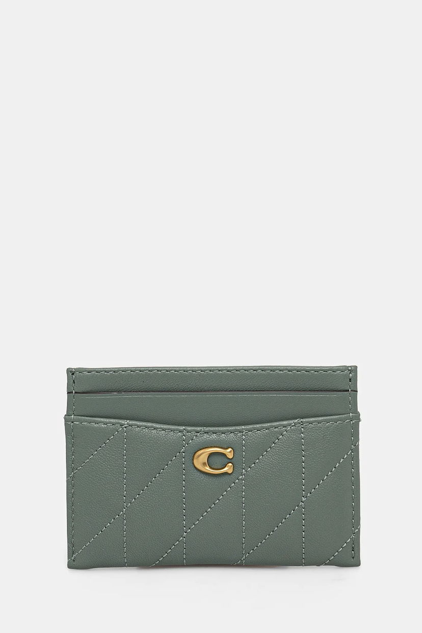 Гаманець Coach Coach Essential Card Case Зелений | CM434