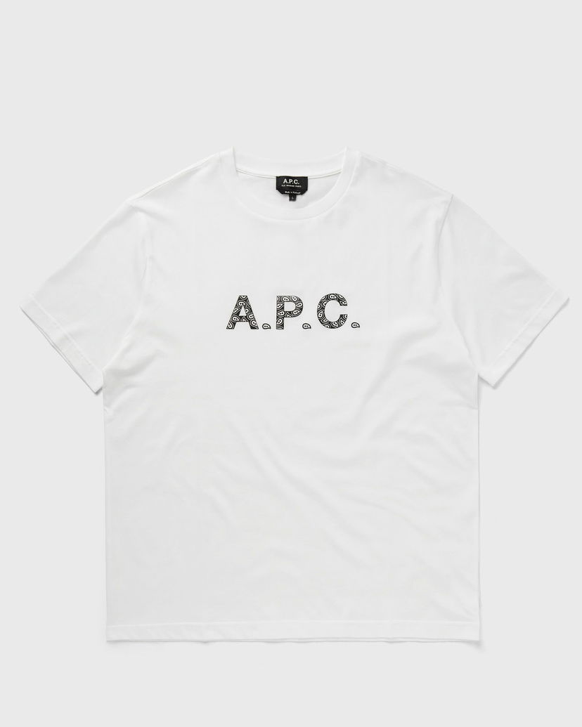 Футболка A.P.C. James Tee білий | COEIO-H26347-TAG