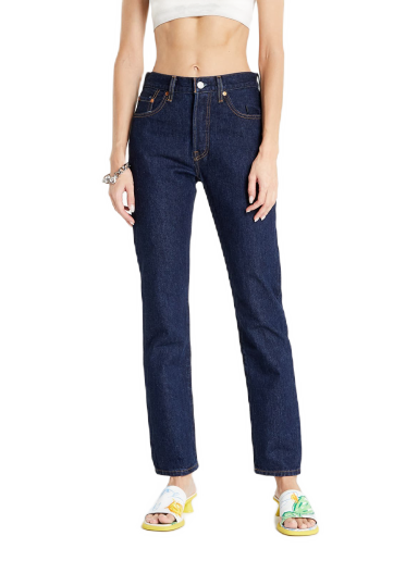 Джинси Levi's 501 Original Straight Leg Deep Breat темно-синій | 12501-0384