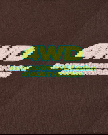 Світшоти 4 WORTH DOING Experimental Studio Crewneck Sweatshirt Коричневий | 4WDF22C1 CHOCOLATE, 5