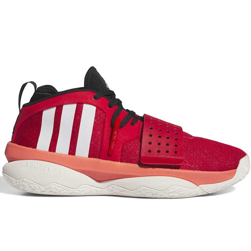 Кросівки та взуття adidas Originals adidas DAME 8, red/white/black Червоний | IF1506