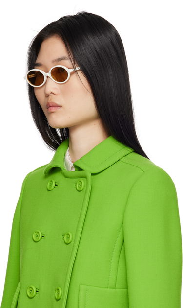 Сонцезахисні окуляри Miu Miu Miu Miu Miu Regard Sunglasses білий | 0MU 04ZS 8056597989268, 3