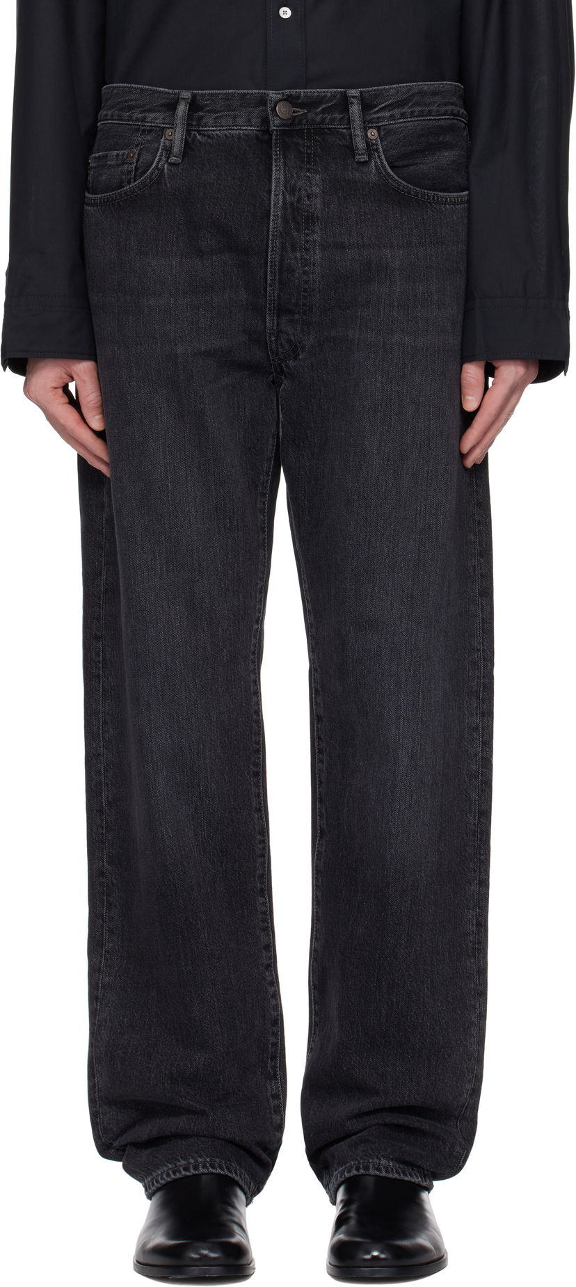 Джинси Acne Studios Acne Studios Loose-Fit 1999M Jeans чорний | B00399-