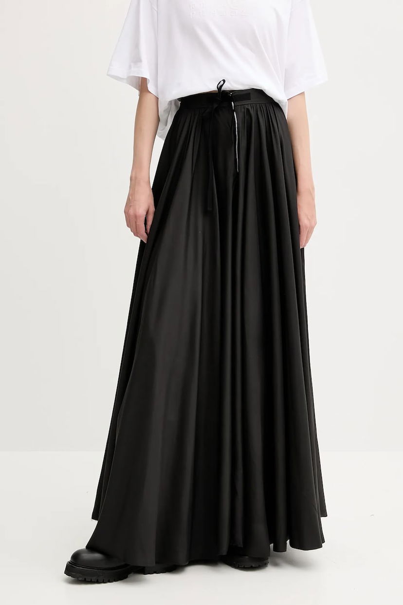 Спідниця Maison Margiela MM6 Maison Margiela Maxi A-Line Skirt чорний | S62MI0029.M35453.900