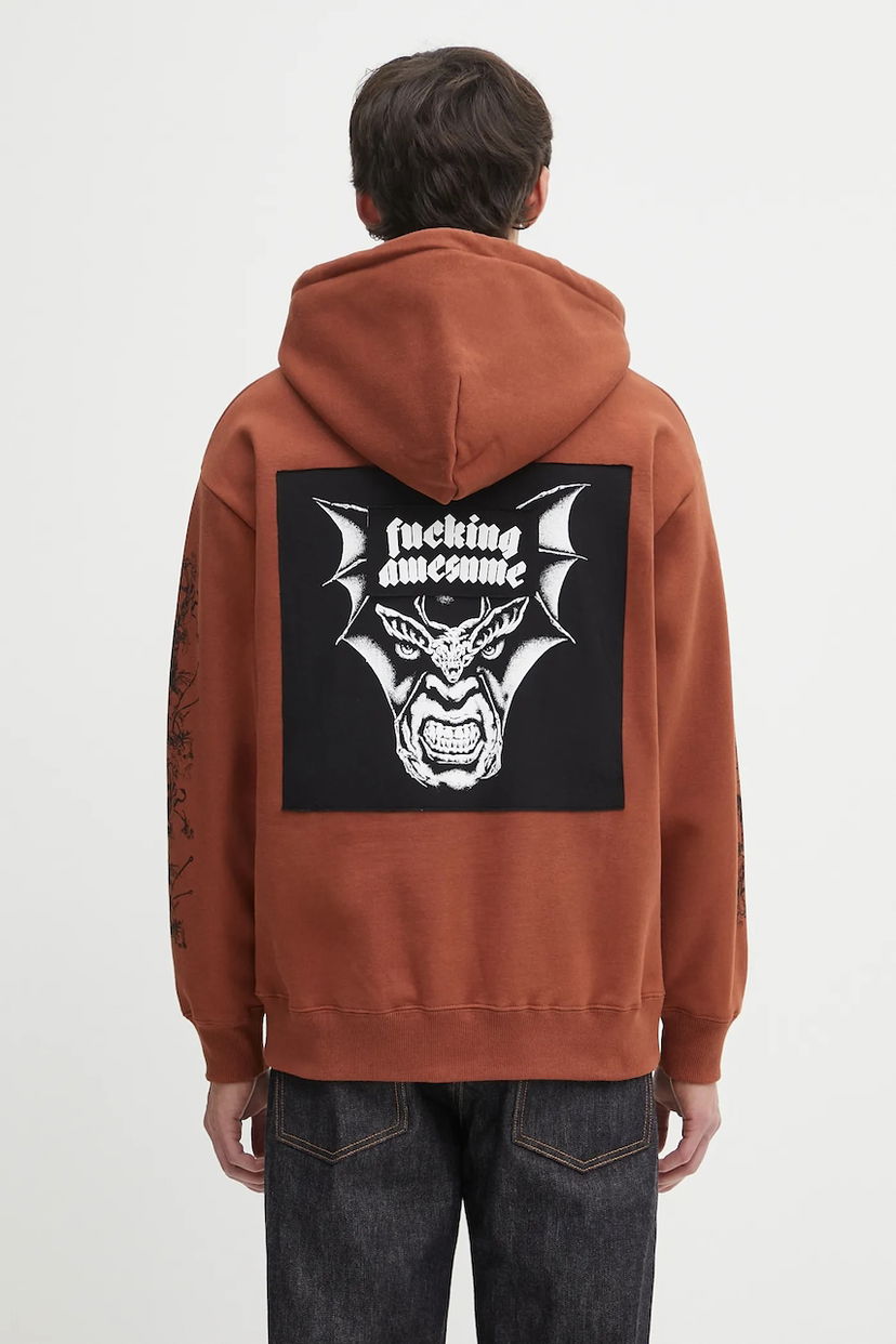 Світшоти Fucking Awesome Fucking Awesome Nightmare Hoodie Коричневий | PN20085