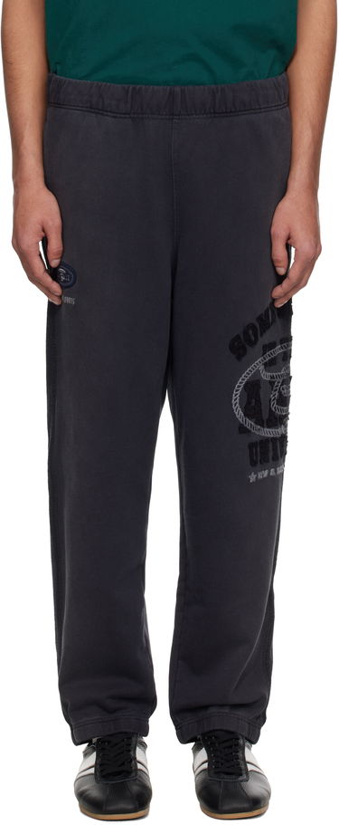 Спортивні штани AAPE by A Bathing Ape AAPE by A Bathing Ape 'AAPE' Main Sweatpants чорний | AAPPTMB684XXNBKL, 0