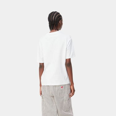 Футболка Carhartt WIP Heart Patch T-Shirt білий | I032318_02_XX, 3
