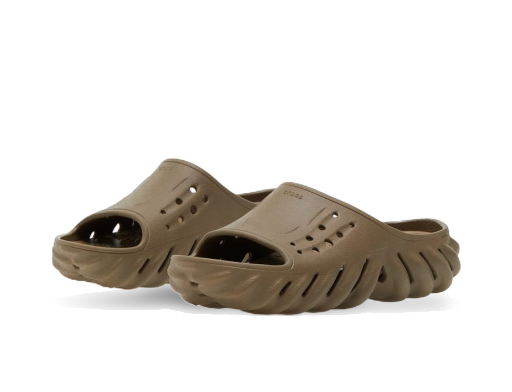Кросівки та взуття Crocs Echo Slide Коричневий | 208170-2G9