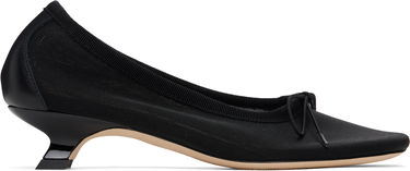 Кросівки та взуття Simone Rocha Simone Rocha Mesh Ballerina Kitten Heels чорний | LH15 0804, 0