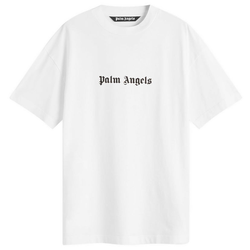 Футболка Palm Angels Slim T-Shirt With Print білий | PMAA089C99JER0030110