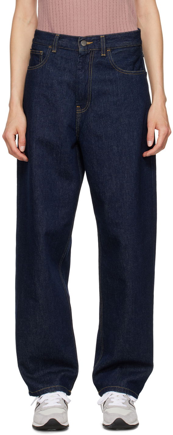 Джинси Carhartt WIP Relaxed Fit Denim Jeans Синій | I031918 0102