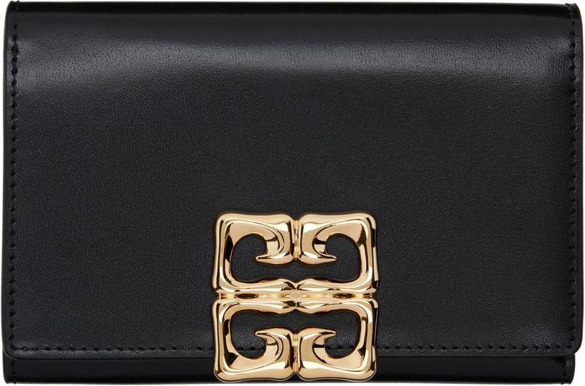 Гаманець Givenchy Compact Leather Bifold Wallet чорний | BB60NCB13A001