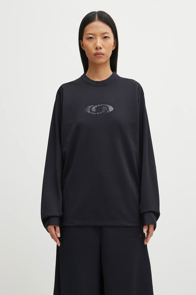 Футболка Maison Margiela MM6 Maison Margiela x Salomon Long-Sleeved T-Shirt чорний | S52NH0036.M20139.899