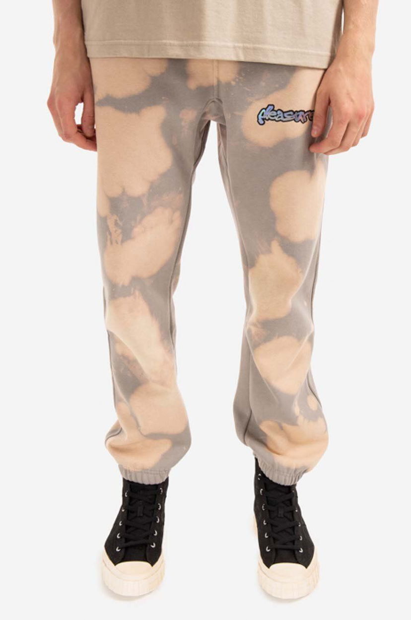 Спортивні штани Pleasures Decay Sweatpants бежевий | P22SP030