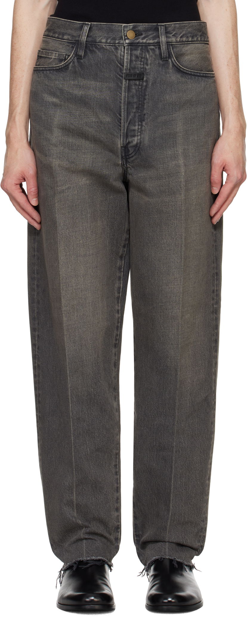 Джинси Fear of God 80's 5 Pocket Jeans чорний | FG24FW40-2009DNM