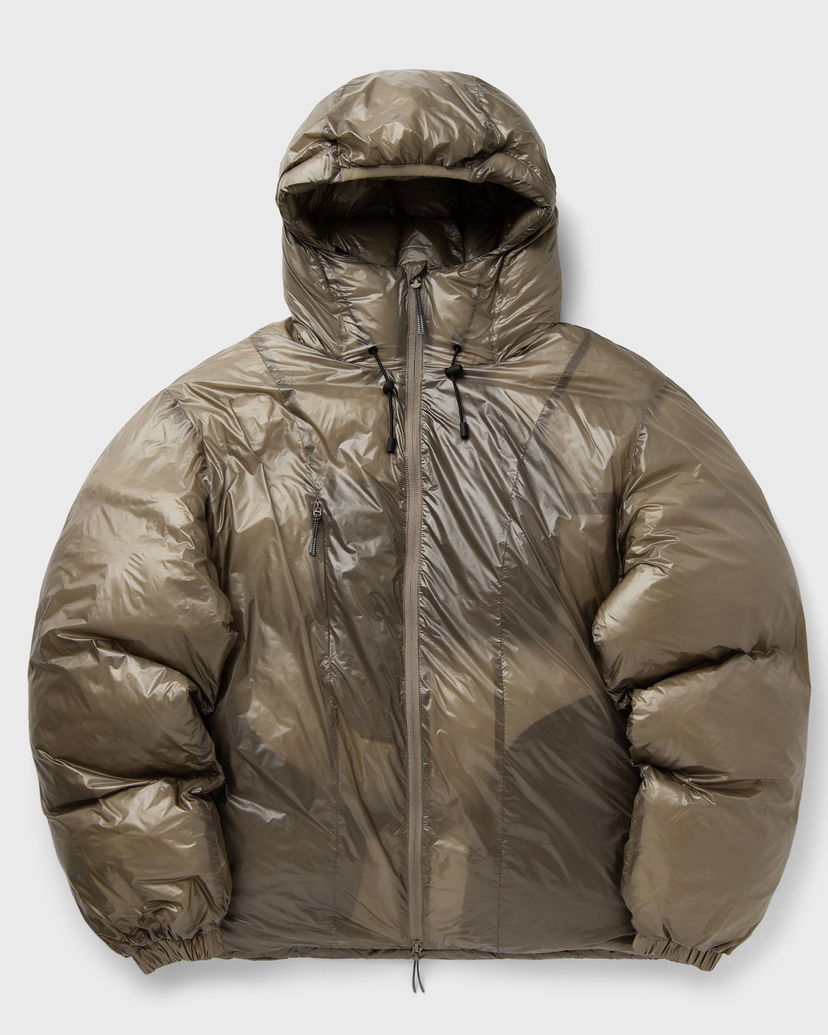 Пуховик ROA Smooth Hooded Puffer Down Jacket Коричневий | RBMW0541FA356