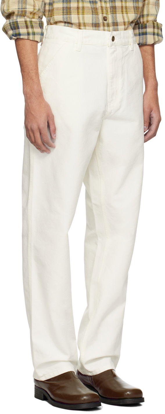 Штани Carhartt WIP Simple Canvas Trousers білий | I031220, 1