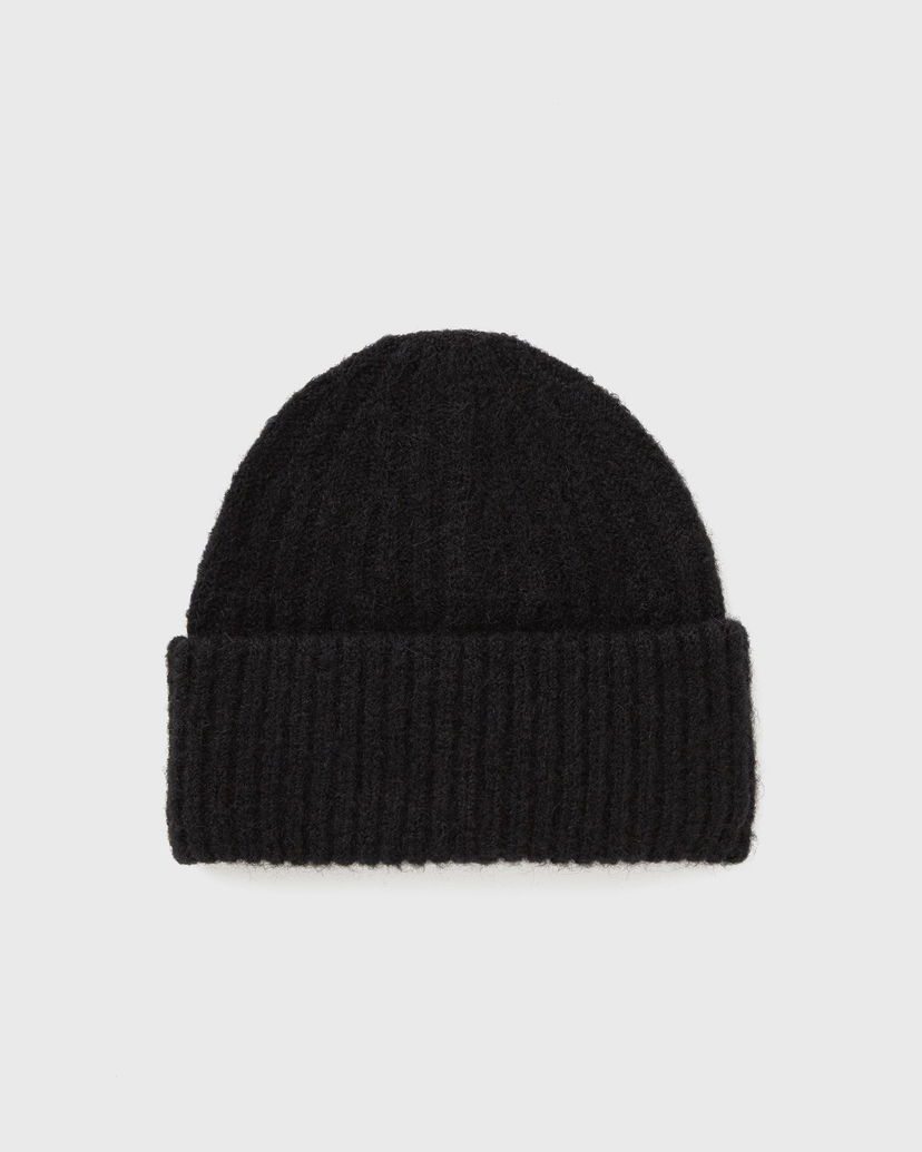 Шапка American Vintage EAST Knitted Beanie with Ribbed Cuff чорний | EAST22AH25-NOIR