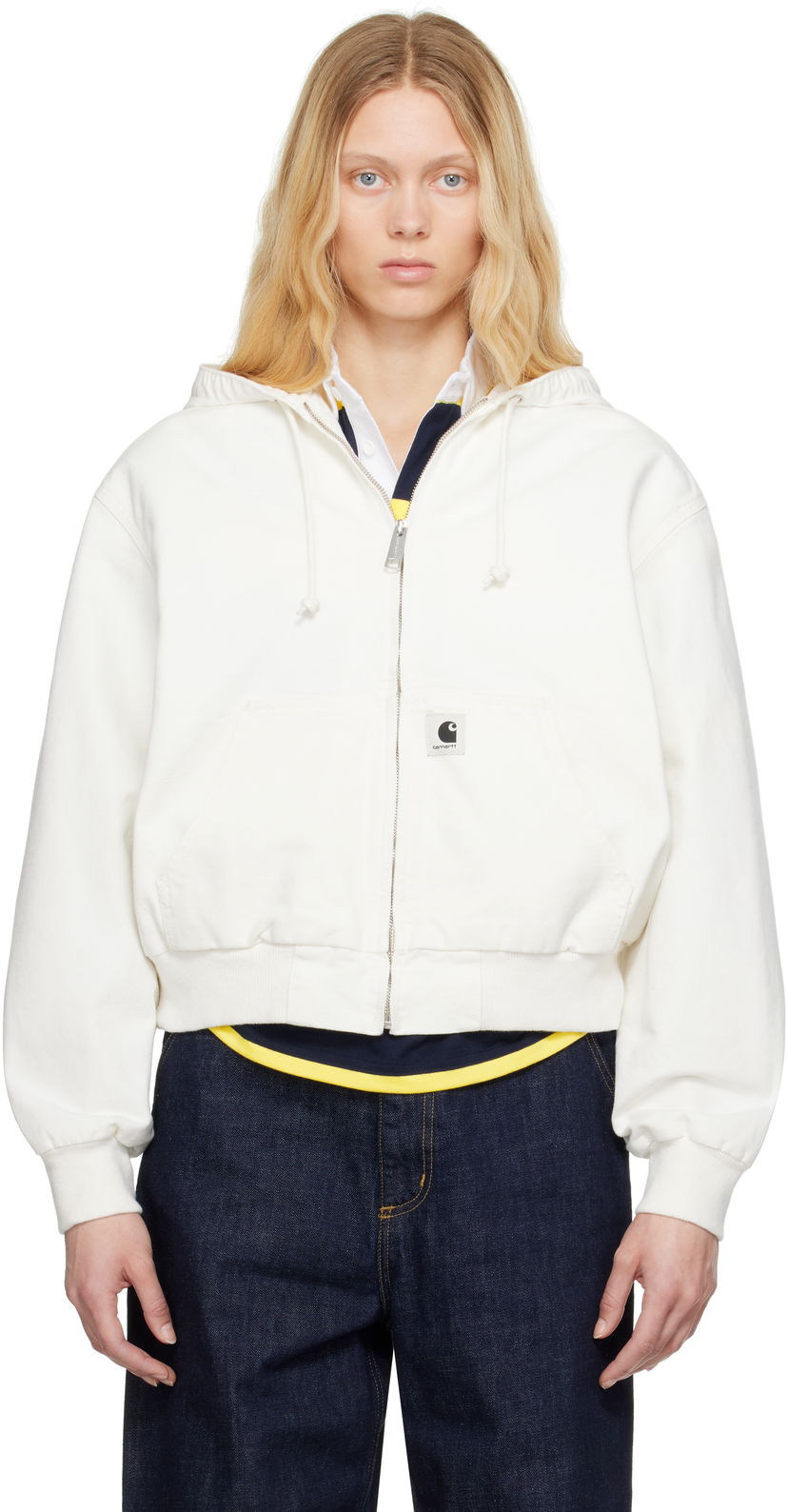 Світшоти Carhartt WIP Carhartt WIP OG Active Jacket білий | I034321 D602