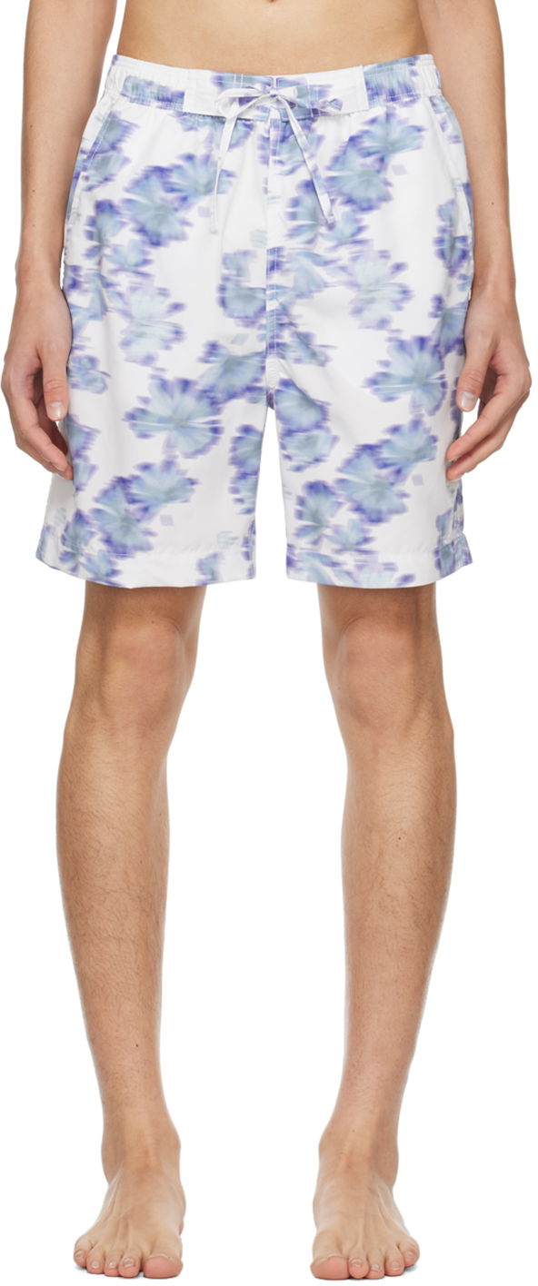 Купальники ISABEL MARANT Hydra Swim Shorts Синій | 24PMB0009HA-B1P01H