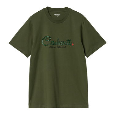 Футболка Carhartt WIP Paradise Script Graphic T-Shirt Зелений | I033948_9, 4