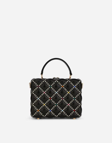 Сумочка Dolce & Gabbana Dolce & Gabbana Dolce Box Bag With Rhinestones чорний | BB5970AY2298S574, 2