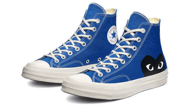 Кросівки та взуття Converse Comme des Garçons PLAY x Chuck 70 High "Blue Quartz" Синій | 171846C, 3