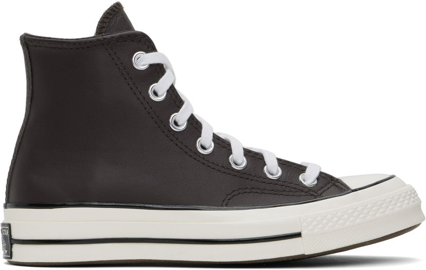 Кросівки та взуття Converse Chuck 70 Heritage Colour Leather High Top Коричневий | A10154C