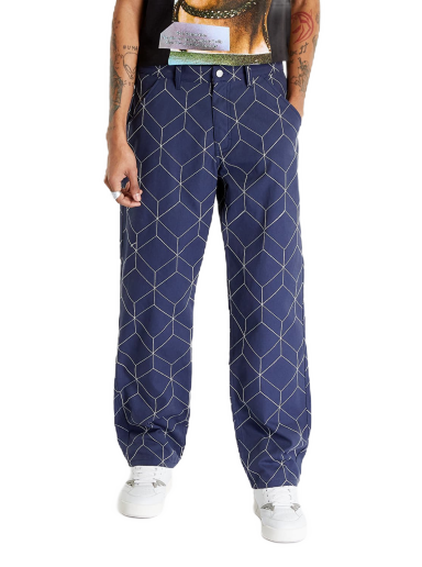 Штани Pleasures Vocal Utility Pant темно-синій | P23SP035 NAVY