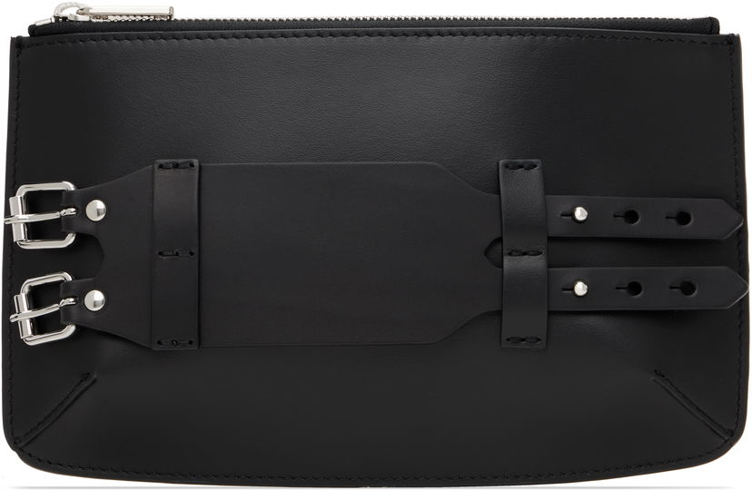 Сумочка Maison Margiela MM6 Maison Margiela Leather Bracelet Pouch чорний | SB6WF0007 P8327