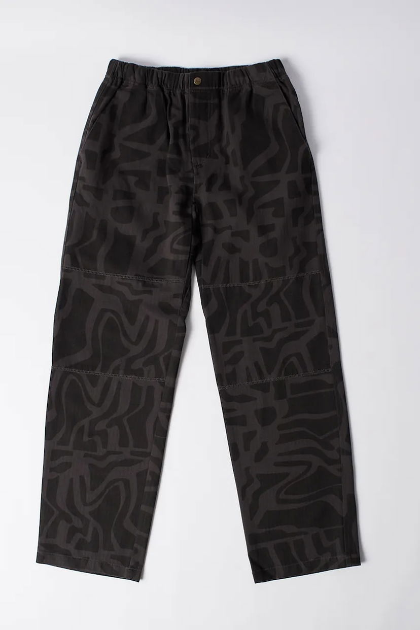Штани By Parra Parra Broken ftp Abstract Pattern Pants чорний | 54341
