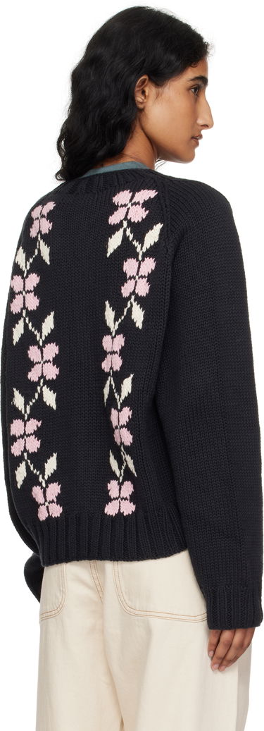 Cветр YMC YMC Atomic Knit Cardigan чорний | Q8YME, 2