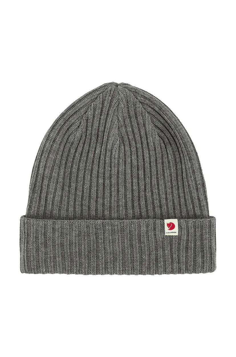 Шапка FJÄLLRÄVEN Rib Hat Beanie Сірий | F13100184.020
